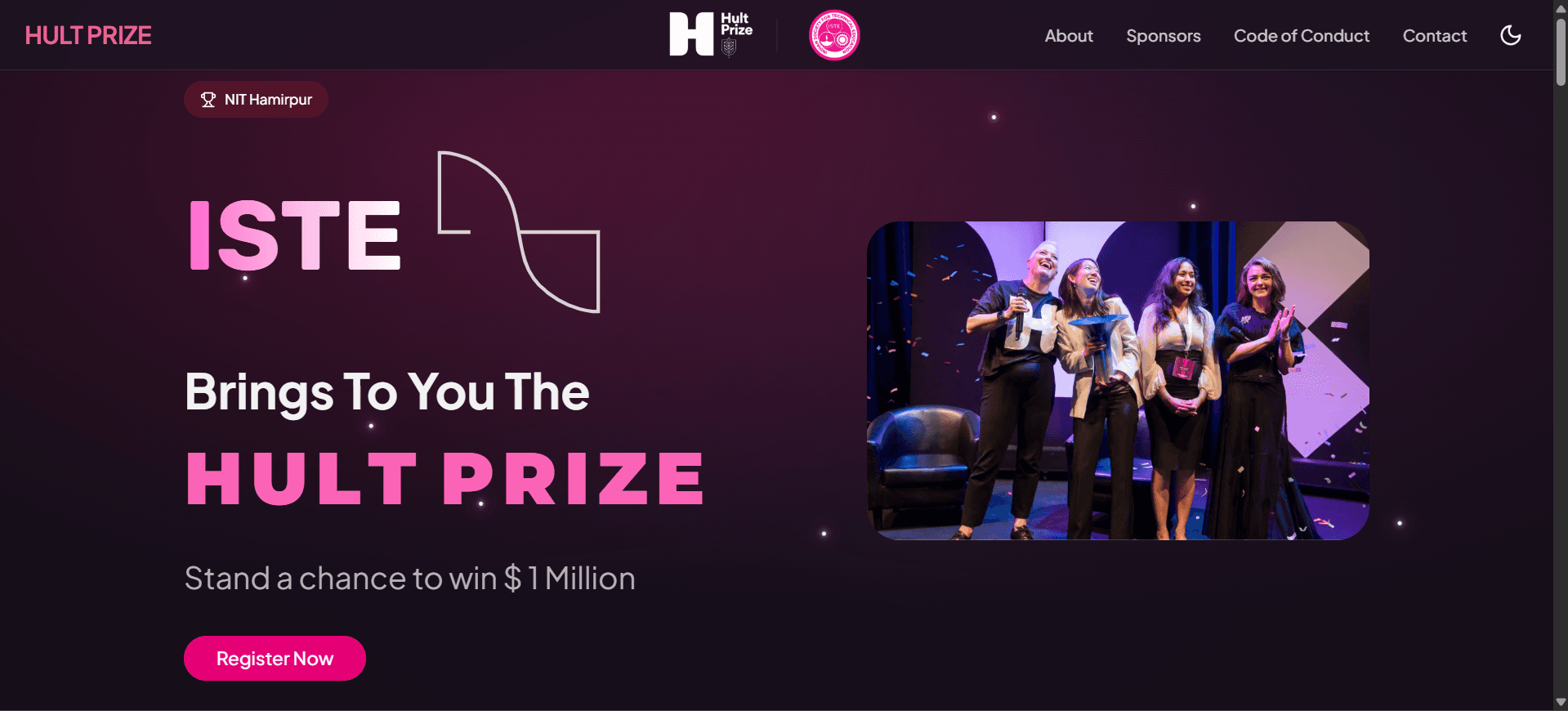 Hult Prize Campus Website